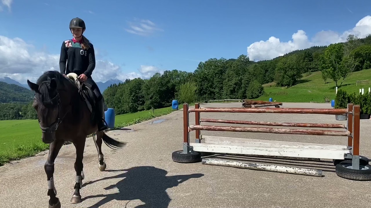 Magdalena Stettinius auf ihrem Pferd NoJettNO