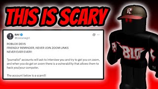 Roblox Creators Hacked Via Fake Zoom Calls?