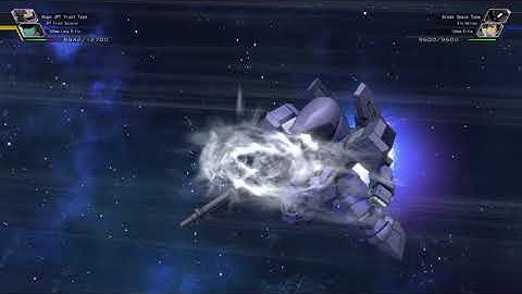 SD Gundam G-Generation Cross Rays - Graze Space Type All Animations