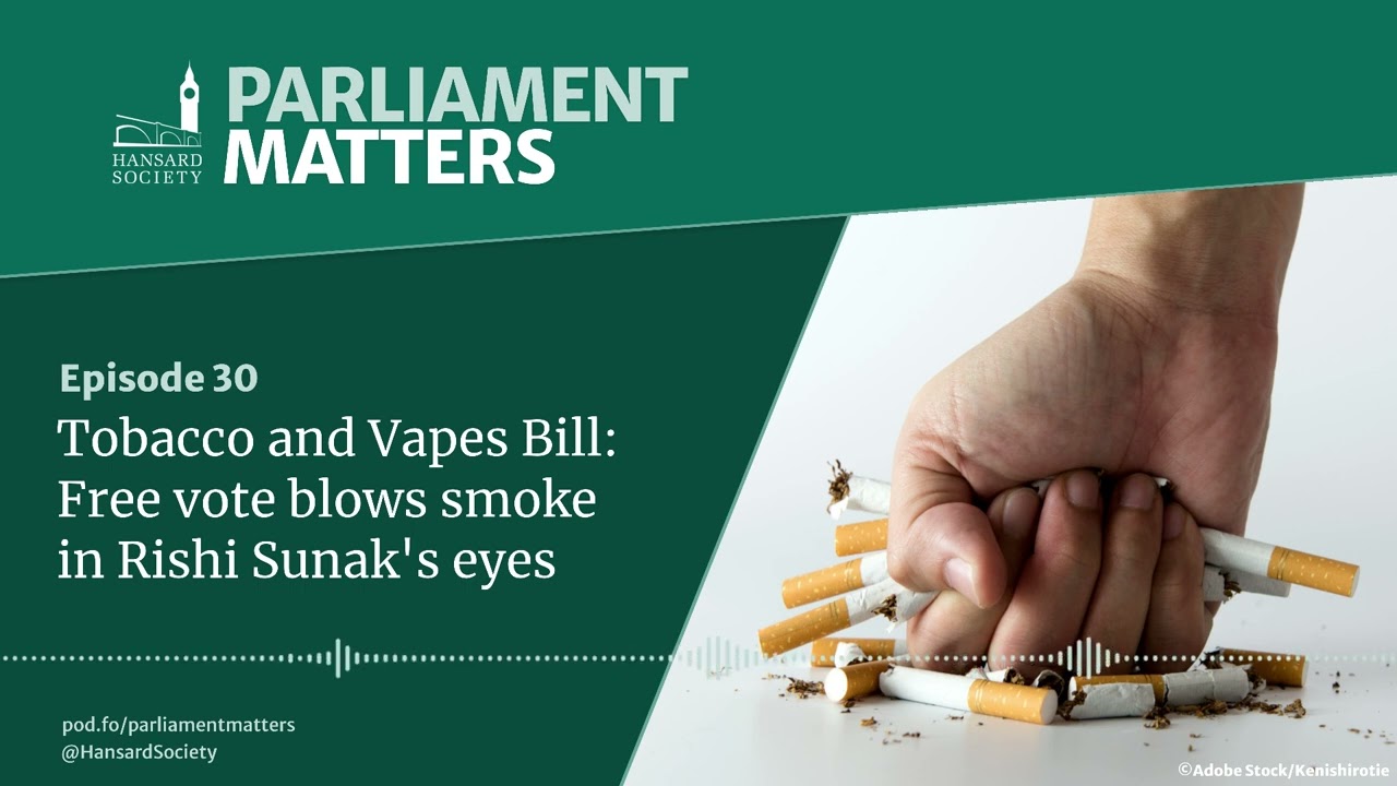 rishi sunak cigarette law Tobacco and Vapes Bill: Free vote blows smoke in Rishi Sunak’s eyes