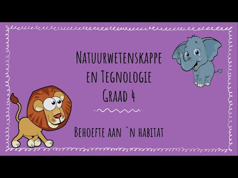 Behoefte aan `n habitat