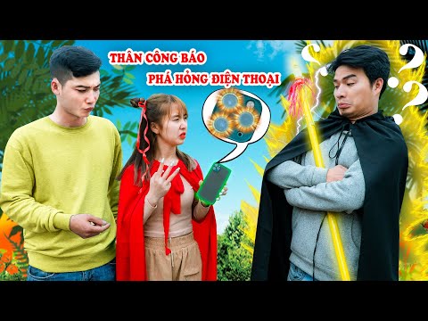 THÂN CÔNG BÁO PHÁ HỎNG ĐIỆN THOẠI 3 MẮT CỦA NATRA NGÀY ÔNG CÔNG ÔNG TÁO - Phim Hài Táo Xanh TV | Foci