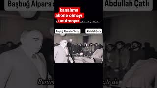 Başbuğ Alparslan Türkeşi Reis Abdullah çatlı ve arkadaşları karşılıyor. #gündem