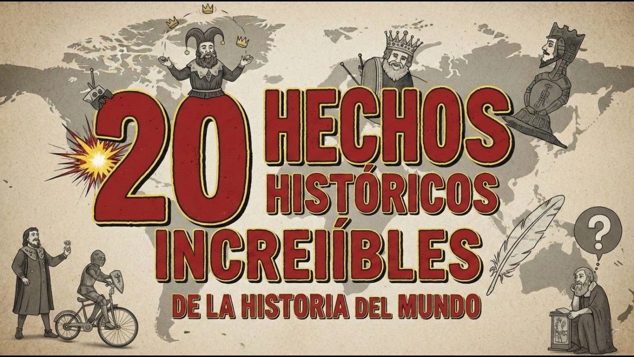 Los 20 Hechos Historicos Más INCREIBLES De La Historia Del Mundo