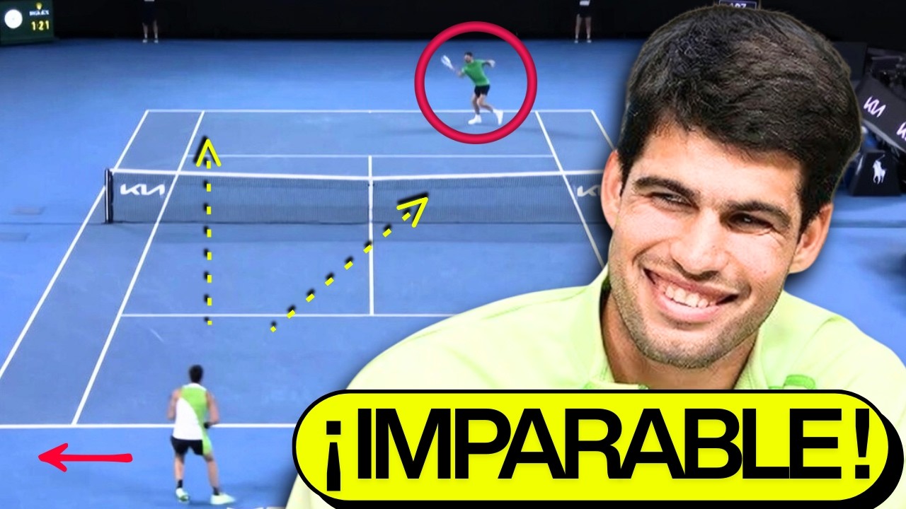 Así Cambió la Final Alcaraz para Destrozar a Djokovic en Australia