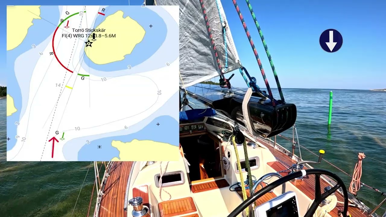 Sommarsegling 2025 Del 2 Fin kryss i skärgården till SXK Stugvik på Ålö