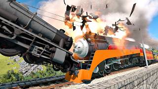 Extreme Train Derailments & Crashes | Crash Compilation #5 - Derail Valley