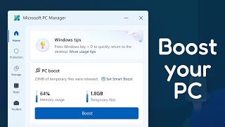 The Best PC Cleaner and Optimizer - Microsoft PC Manager (stable version)