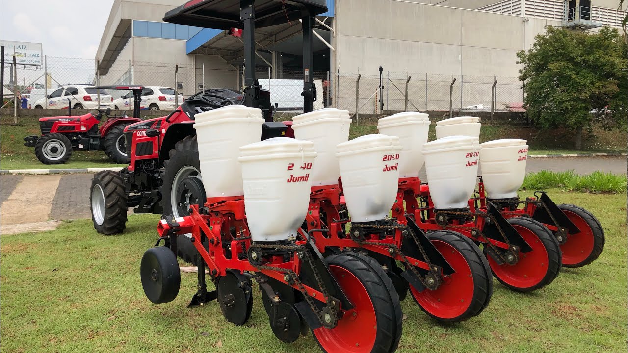MOSTRANDO A PLANTADEIRA JUMIL 2040 DE 4 LINHAS EM DETALHES!