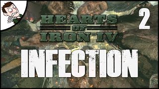 ZOMBIES INVADE FRANCE! Hearts of Iron 4 Infection Mod Gameplay - Part 2 ZOMBIES INVADE FRANCE! Hearts of Iron 4 Infection Mod Gameplay - Part 2