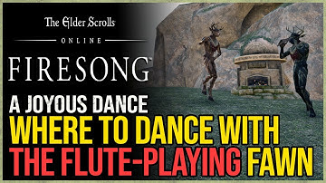 A Joyous Dance Achievement ESO - Dance With The Flute-playing Faun
