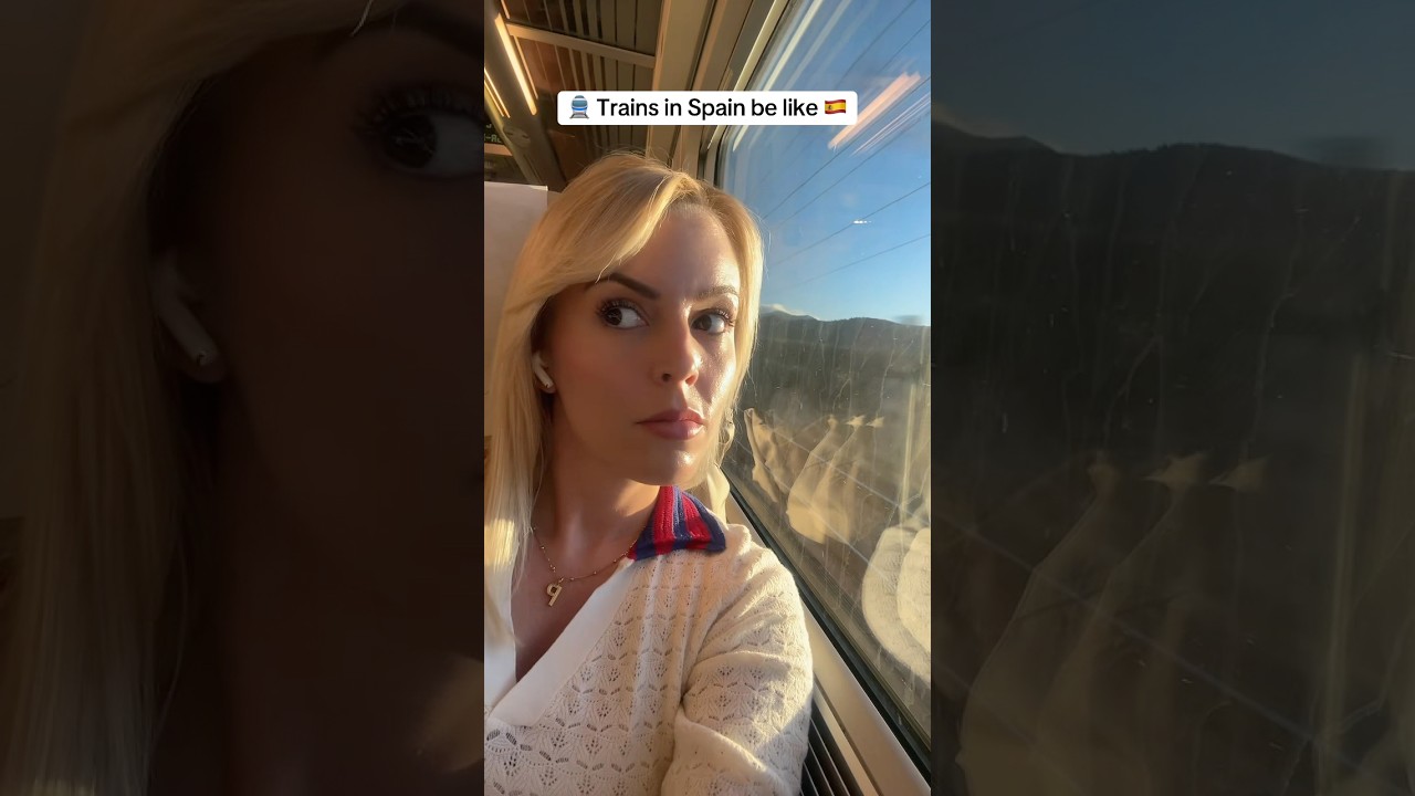 I think that’s my stop 🤷🏼‍♀️🚆🇪🇸 #trains #traveling #spain #renfe #learnspanish
