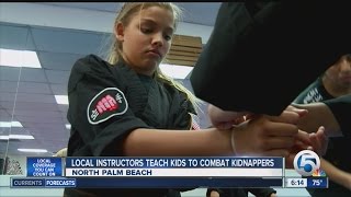 Local Martial Arts instructor teaches kids to combat kidnappers