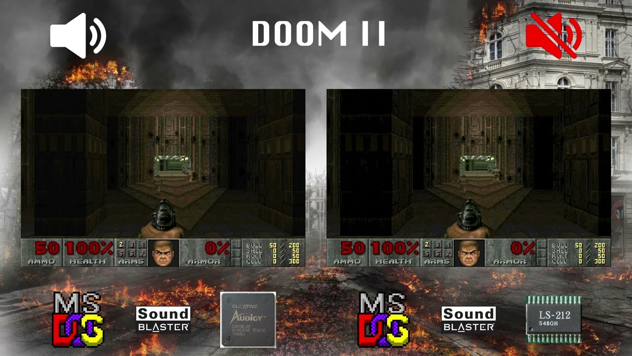 [OVM] DOOM II (EMU10K2, OPL vs LS-212)