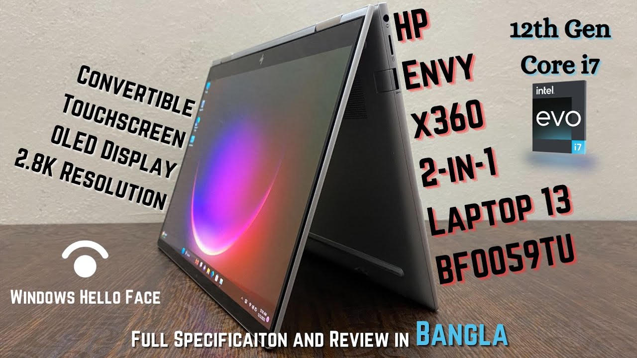 HP ENVY x360 2 in 1 Laptop 13 BF0059TU is here. The 2in1 OLED Madness