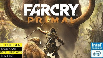 Far Cry Primal FPS Test on Intel UHD Graphics | 24-26 FPS on Low Settings