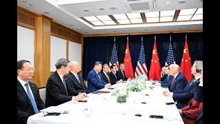 习近平同美国总统特朗普在釜山会晤