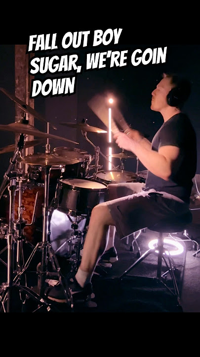FALL OUT BOY - SUGAR, WE’RE GOIN DOWN | Drum Cover #short #shorts