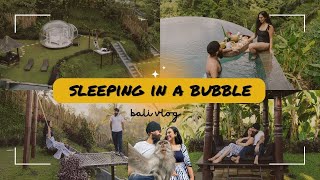 Staying in a Bubble Hotel | Bali Travel Vlog