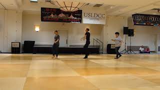 Baby DNCE With Me Line Dance by Christopher Gonzalez Demo @ 2018 Big Bang