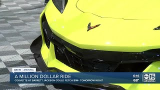 Vroom 2023 Corvette At Barrett Jackson Could Raise Upwards Of 1,000,000 For Troops