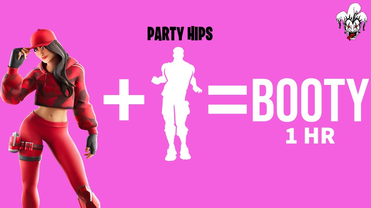 FORTNITE RUBY PARTY HIPS DANCE HOUR FORTNITE HOUR MUSIC YouTube