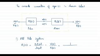 Direct Form II Realization for IIR Filters