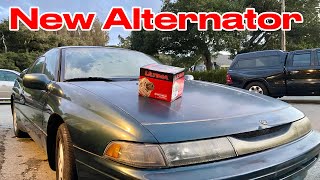 How to Replace an Alternator (On My Subaru SVX)
