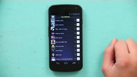 How to Cache on Slacker Radio for Android : Android Tips