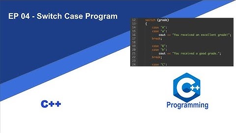 C++ Switch and Case Break Program