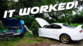 SUPRA JUMP-STARTS ABANDONED SILVIA S15!