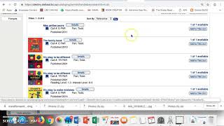Using Destiny to search the Richardson catalogue for books (Basic search and copy categories)