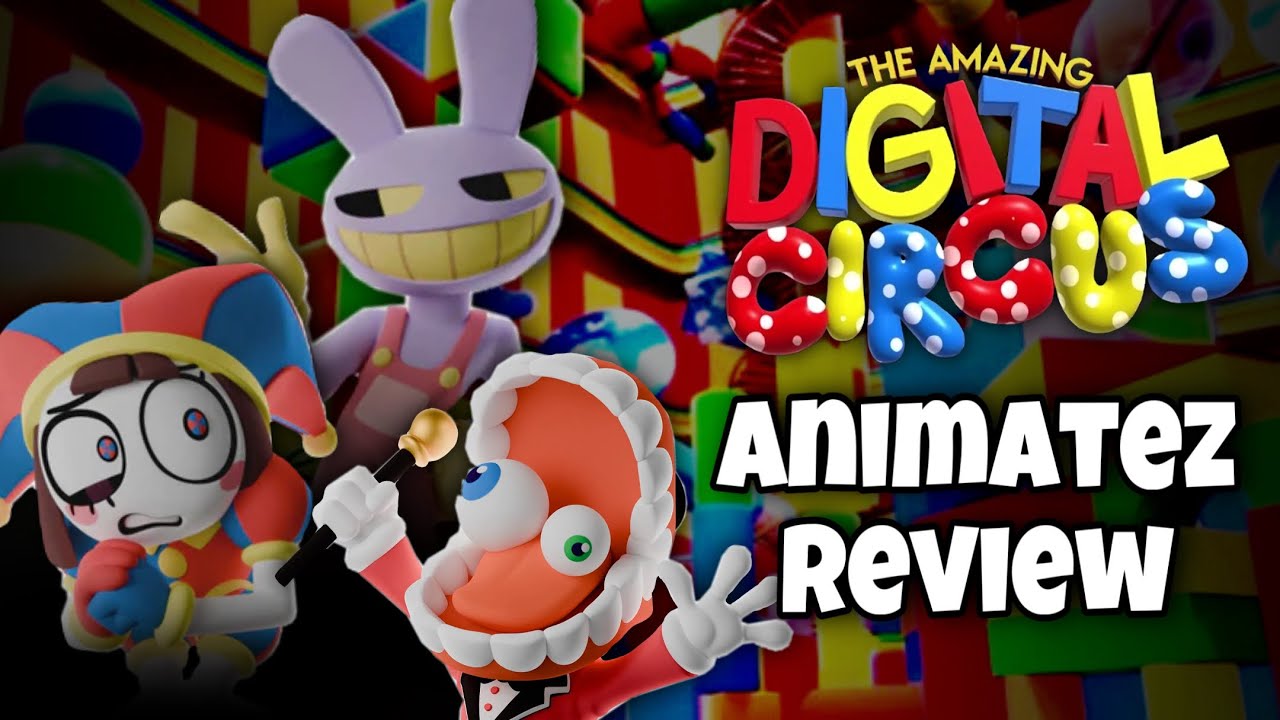 The Amazing Digital Circus Animatez review! (Pomni, Jax, and Caine