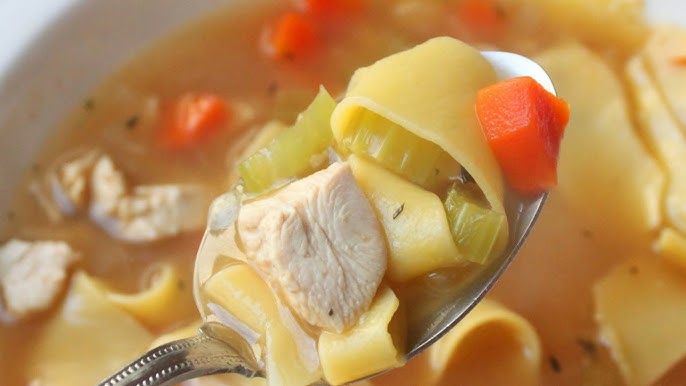 Chicken Noodle Soup with Video ⋆ Real Housemoms