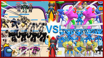 MERGE MASTER ROBOT TRANSFORMER VS Merge Master Blue Monster Android