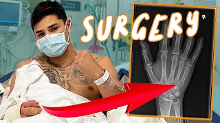 I Got Knocked out! 🤪🥊 | Ryan Garcia Surgery Vlog
