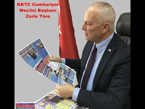 Gürcistan Haberci Gaz Gnl Yay. Yönt. İlker Çakan KKTC Cumhuriyet Meclis Başkanı Zorlu Töre röportajı