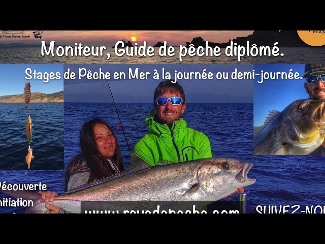 Le bateau de Pêche - Rêve de Pêche Moniteur Guide de Pêche en mer Var