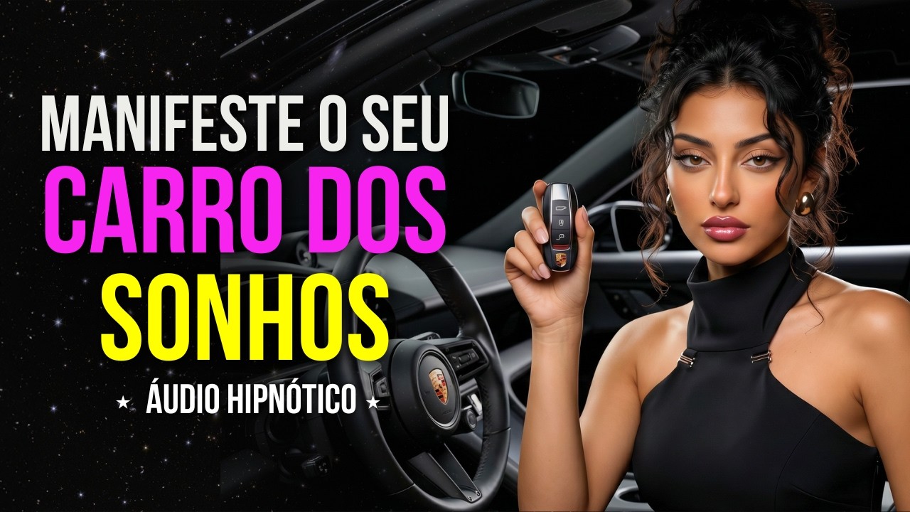 Carro dos Sonhos Manifestado 𖦹 Áudio Hipnótico 8D ⋆ Subliminal ⋆ Booster ⋆ 528 Hz