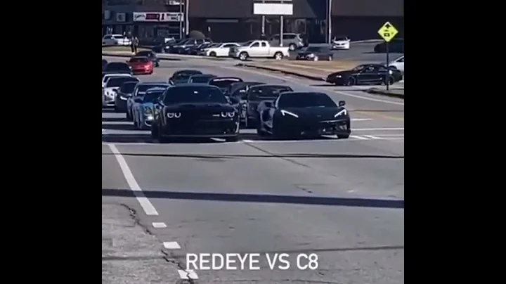 c8 corvette vs redeye hellcat challenger