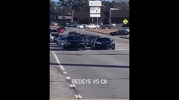 c8 corvette vs redeye hellcat challenger