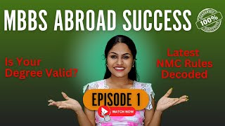 What is NMC | Latest NMC Rules For MBBS Abroad #90daysmbbsabroad #mbbsabroad #nmc #neet2024