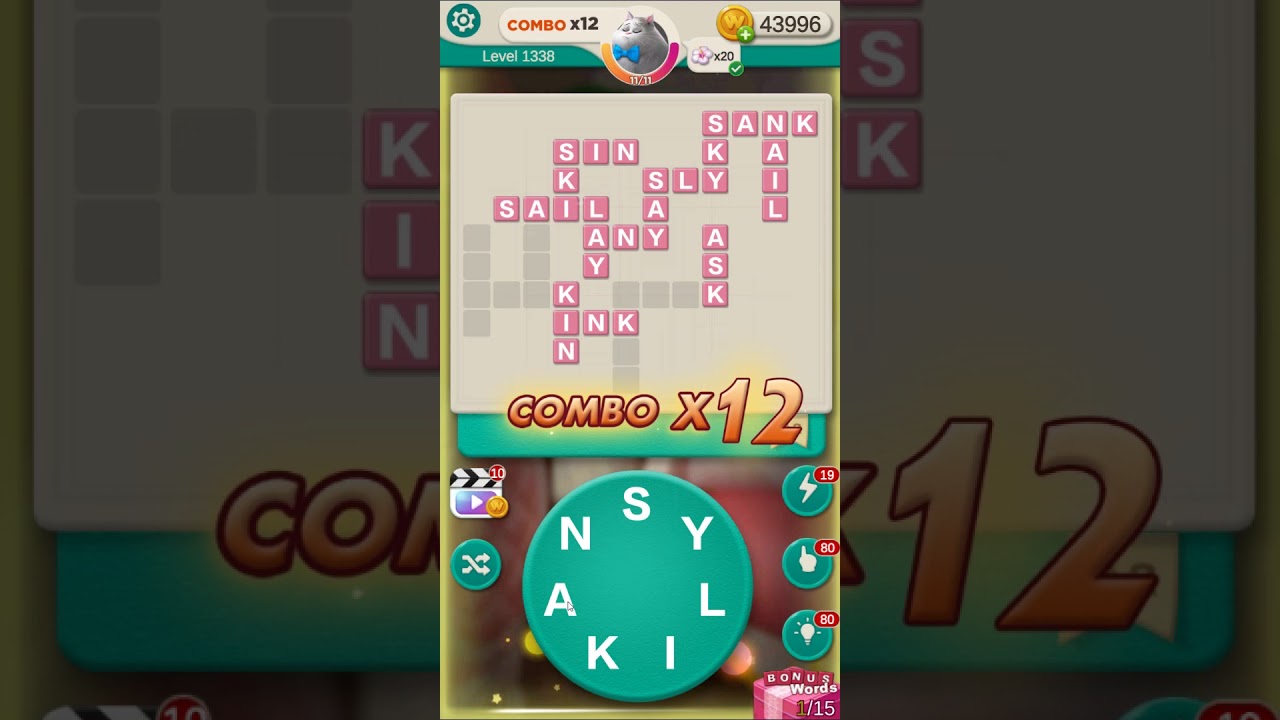 WORD VILLAS level 1338