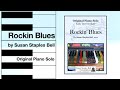 Rockin blues  original piano solo by susan staples bell