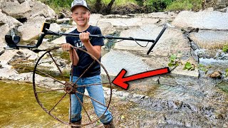 Metal Detecting Ancient Treasures in the Creek