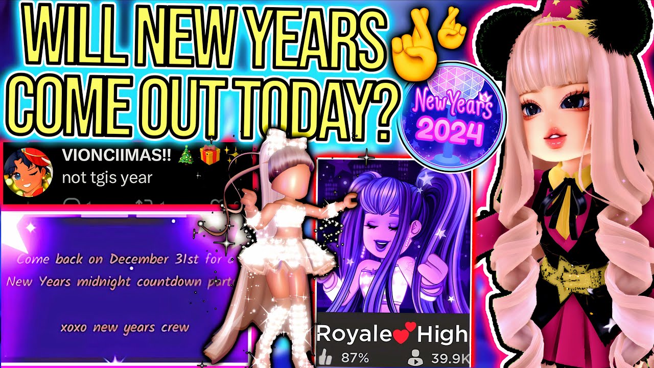 COULD NEW YEARS 2024 UPDATE COME OUT TODAY WHAT IS HAPPENING WHAT 