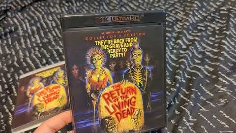 The Return of the Living Dead (1985) (Scream Factory) 4K Unboxing and Comparison to Old Release