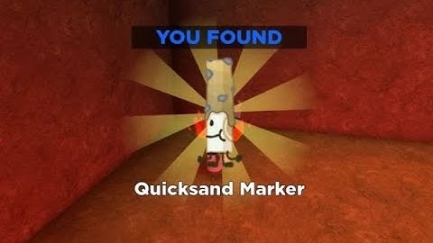 How to get QUICKSAND marker in FIND THE MARKERS Roblox [ Updated 2025 ]