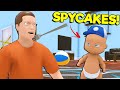 Spycakes Became an Evil Baby and Threw Forks at me! (Who's Your Daddy Multiplayer Update)