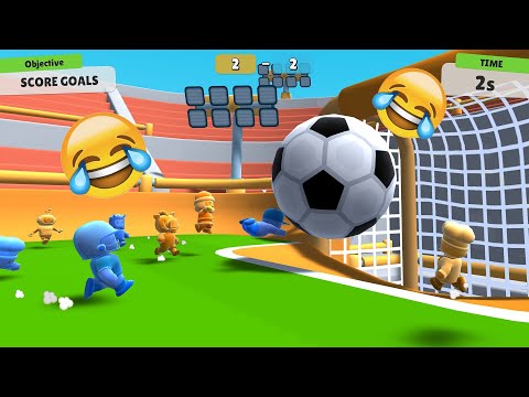 Playing Stumble Guys - Gameplay Review: Funny Moments Multiplayer   #1